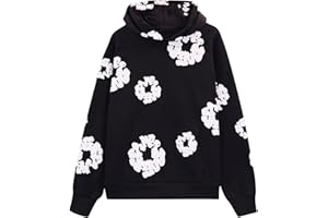 VPQILH Denim Tears Tuta da Donna Uomo, Nuovo Felpa Donna con Cappuccio Felpe con Tasche Frontali Sweatsuit e Pantaloni Sets Completo Tuta con Stampa da Unisex Hip Hop Stilistico, per Casual Fitness Jogging