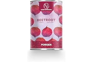 GOOD NUTRITIONS Poudre de betterave – Betterave lyophilisée bio |bio organique| betteraves lyophilisées | 100% fruits |sans additifs + nombreux ingrédients| 100g