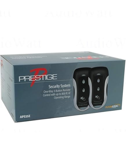 Viper 3400V 3-Channel 1-Way Car Alarm Vehicle Security Keyless