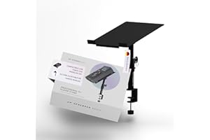 Sprenger Audio Soporte Profesional para DJ Player con Montaje por Abrazadera y Pasante – Compatible con Pioneer XDJ 700 a CDJ 3000 y Modelos Denon – Robusto y Versátil