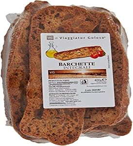 il Viaggiator Goloso Barchette Integali 400g