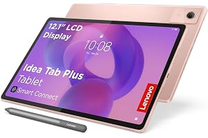 Idea Tab Plus- | 12,1 tum 2,5K LCD-skärm | 16:10 | MediaTek Dimensity 6400 | Integrerad arm Mali-G57-grafik | 8 GB RAM | minne | Android 15