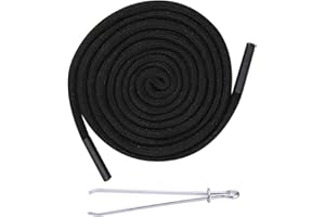 RENYIZ Cordon de serrage 140 cm en coton avec extrémités de fermeture en métal pour pantalons de jogging, sweats à capuche, vestes, sweatshirts, maillots de bain, sacs de courses