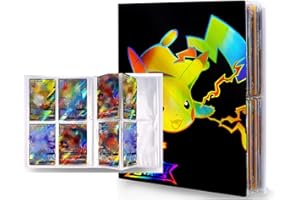 LARIAU Raccoglitore carte, Album di carte 4 tasche, Porta carte, Album per giochi di carte collezionabili Capacità 240 carte (FF1)