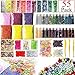 Produktbild BEESCLOVER Schleim 55 Packungen Slime Supplies Kit Fischglas Perlen Schaum Kugeln Glitter Gläser Obst Blume Tier Scheiben Perlen Werkzeuge