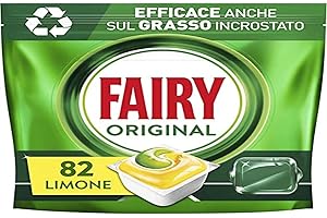 FAIRY Original ALL IN ONE Lemon Kapsułki do zmywarki Cytryna, 82 sztuki