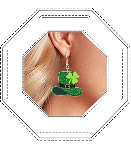Costume Saint-Patrick – Chapeau, Barbe, Nœud Papillon, Cravate – Ensemble Vert Pour Fête Et Défilé – Taille Adulte - 3