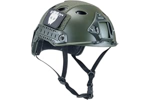 ATAIRSOFT Tactique SWAT Style Militaire de l'armée de Combat Rapide PJ Casque pour CQB Tir Airsoft Paintball