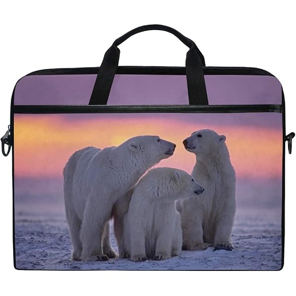 Floral Hedgehog Laptop Bag – 14-14.5 Inch Sleeve Case With Shoulder Strap, Multi-Pocket Travel Briefcase
