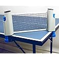 Hi-Quality and Innovative Retractable Table-Tennis Net with Adjustable Length and Push Clamps – Portable and Fits Most Tables