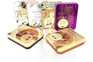 EL PALADAR JAMONERIA & DELICATESSEN PACK 6 LATAS DE HOJAS DE CHOCOLATE X6 AMATLLER