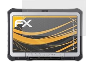 atFoliX Screen Protector compatible with Panasonic ToughBook CF-D1 Screen Protection Film, anti-reflective and shock-absorbing FX Protector Film (2X)