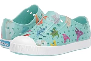 Native Shoes, Jefferson, Kids Shoe, Pigeon Grey/Shell White, 3 M US Little Kid