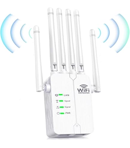 Ripetitore WiFi Wireless 5G 2.4G 1200 Mbps, Amplificatore Di Segnale A Lungo Raggio Con Doppia Antenna | Leroy Merlin - Foto 7