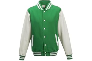 Just Hoods by AWDis Herren Jacke Varsity Jacket