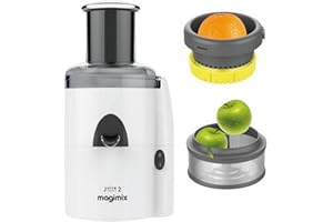 Magimix 18080 F - Exprimidor (Exprimidor, Blanco, 400 W, 183 mm, 214 mm, 415 mm)