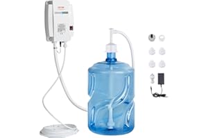 BuoQua Bomba de Dispensador de Agua 35 W Dispensador de Bomba de Agua Bomba de Agua Potable Sistema de Agua Embotellada 14x19x7.6cm