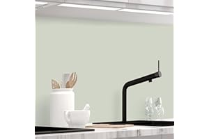 StickerProfis Küchenrückwand selbstklebend Matt-Optik - Salbei GRÜN - 1.8mm, Versteift, alle Untergründe, Hart PET Material, Premium 60 x 280cm