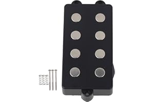 BQLZR Geräuscharme gute Balance 4 Saiten Bass Tonabnehmer