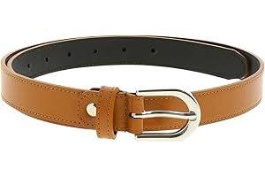 FASHIONGEN - Ceinture pour femme en Cuir Italien, LUNA, Fabriqué en France