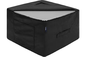 Loft 25 Fold Out Z Bed Mattress | Portable Single or Double Chair Sofa | For Living Room & Bedroom | Great For Sleepover & Guests | Durable & Comfy | With Storage Bag (Single, Arizona Black)