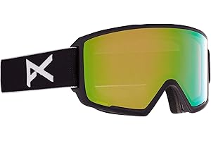 Anon Gafas M3 para hombre, con lente de repuesto, color negro y verde