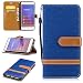 Produktbild Nancen Wallet Case Hülle für Huawei Y5 II / Y5 2 / Y6 II Compact (5,0 Zoll) ,länglich-Taste Magnet ,Muster Flip Funktion Kartenfächer Etui ,Schütze Dein Telefon