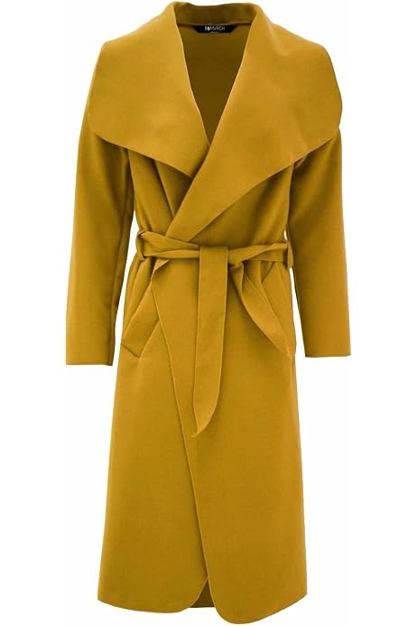 Mustard Ladies Coat on Sale, 60% OFF 