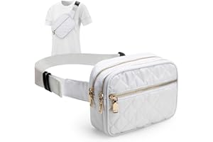 JUEACHY Juachy Riñonera Mujer, Bolso Riñonera Festival Bumbag Cintura Elegante Bolsa de Moda Diamante Cuerpo Cruzado