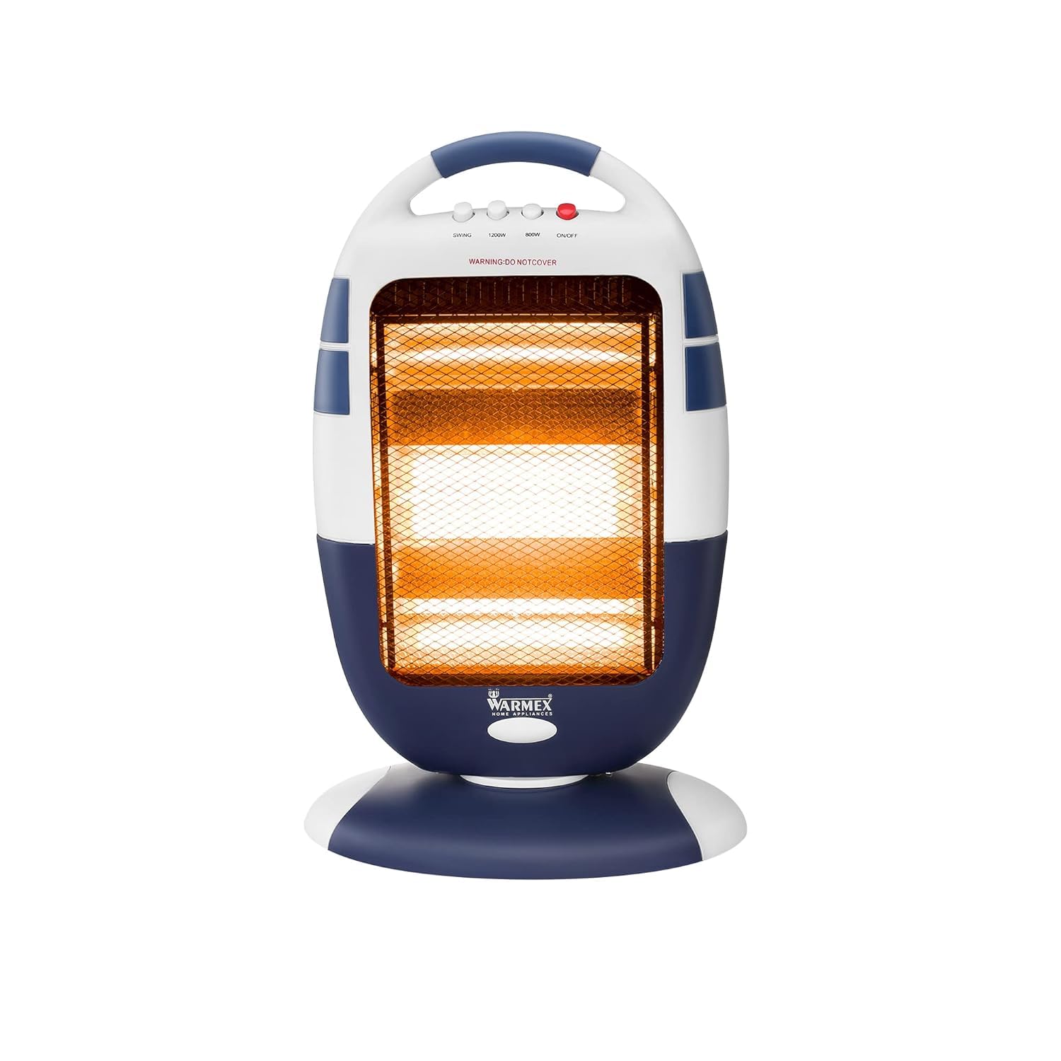Warmex Halogen Electric Room Heater Review: Fast Heating 3 Heat Setting 400/800/1200W