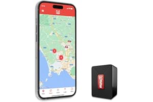 MoMap Mini Plus 4G – Localizzatore GPS per Auto e Moto con App iOS/Android | Localizzazione Live | SIM Internazionale con Abbonamento Incluso | Allarmi in Tempo Reale | App e Supporto 100% Italiano