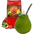 YERBA MATE Green Mas Energy STARTER SET Green Cup Natural Strong Energy Drink Mate Green Complete Set