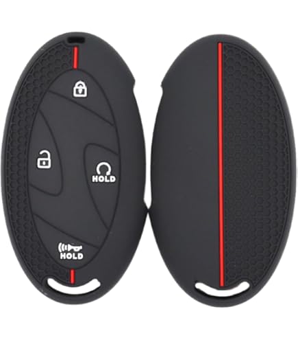 Sleutelhoes voor Hyundai beschermhoes, etui, koolstofvezel textuur