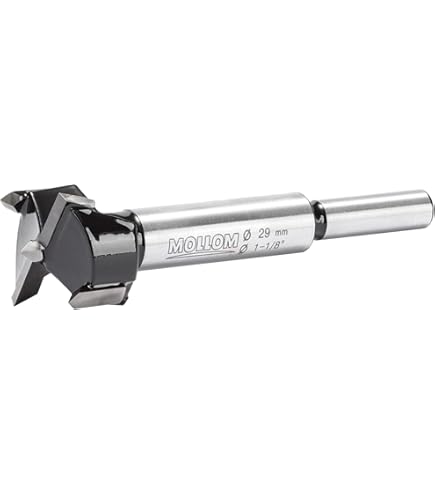 Sarini Hex Shank Woodworking Countersunk Bit, 2-In-1 Limit Opener, Taper Expanding Bit, Adjustable Stop Drill Collar Bit, Woodworking Tools (2.8x10mm