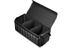 Spigen Tesla Model Y 2025 Juniper y Model 3 2024 Highland 2025 [Organizador Maletero Plegable], Caja De Almacenamiento Ordenada, Asas Laterales Velcro, Accesorios Coche, Compatible con BMW, Etc