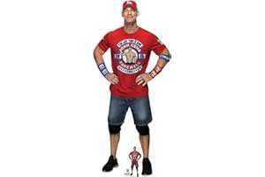 Star Cutouts SC4551 WWE John Cena Farewell Tour Red Shirt Cardboard Cutout – Wrestling Party Decoration, Event Display & Fan Gift