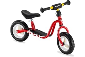 PUKY LR M Multicolore | Bicicletta de equilibrio dai 2 anni | Giocattolo senza pedali bambini | Balance Bike | Monopattino con pedana | Veicolo con manopole di sicurezza | Manubrio e sella regolabili