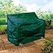 Produktbild 4er Bank groß grün Abdeckung Gartenmöbel Schutzhülle Gartenbank 4 Sitzer XL 89 x 198 x 66 cm Abdeckhaube Schutzhüllen Gartenbänke gewobenes PE 130 gsm mit Ösen und Zugband - hochwertige Abdeckhaube 2er 3er oder 4er Gartenbank (4 Sitzer (89 x 198 x 66))