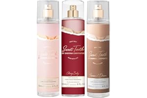 Sabrina Carpenter Sweet Tooth - Agua perfumada para el cuerpo de mujer, varias fragancias, 236 ml (set)