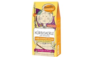 Ravellis Kürbiskerne in weißer Schokolade mit Orange (80 g) - Bio