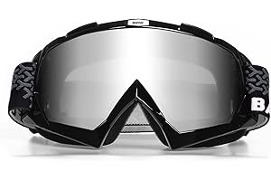 KINGBIKE Motocross Brille Mtb Brille Dirt Bike ATV Crossbrille goggle Sicherheit Tactical Riding Motorradbrillen für Herren Damen Jugend Fit ÜBer Brille