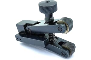 AD INTERNATIONAL Mini V-Clamp 5-20 mm Adjustable Force Spring Action Knurling Tool for Lathe Machine Tools