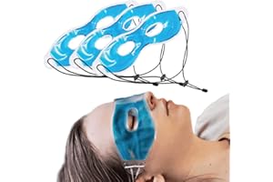 ‎IEA MEDICAL IEA Medical Augenmaske kühlend 3 Stück | Kühlmaske für Kopfschmerzen, Migräne und geschwollene Augen | Wiederverwendbare Heiße oder Kalte Augenmasken | Kühlbrille | Anti Augenringe