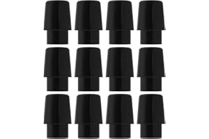 ECSiNG Lot de 12 Embouts de Golf en Fer Manchon en Caoutchouc Anneau en Caoutchouc Manchon d'arbre de Golf Compatible avec PXG 0211 0311 GEN2 GEN3 GEN4 GEN5 Noir