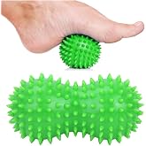 Fıstık Şekilli Sert Dikenli Masaj Ve Duyu Topu 12 Cm Yeşil