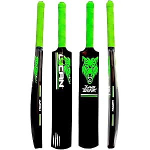 Lycan Junior Hard Plastic Cricket Bat Size 3, Age 6-8 Year Old Kids # 1pc Cricket bat only