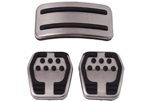 ICTRONIX Auto Fuel Bremse Fußbett Fußstütze Pedale Abdeckplatte Für Ford Focus MK2 MK3 MK4 RS ST Kuga Escape C-Max S-Max Escort