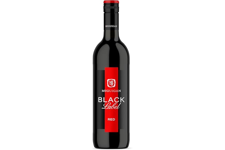 McGuigan Black Label Red Wine, 75cl, (ABV % may vary)