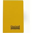 Exacompta Chartwell Waterpasboek – 192x120 Mm, Gele Kaft, Ingebonden – Papier Blijft Sterk Bij Nat Weer – Ideaal Voor Buitengebruik, Landmeetkunde En Niveaumetingen