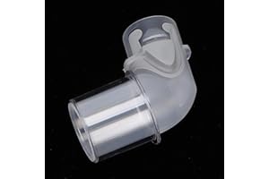 AATRAAY CPAP Mask Elbow Connector, Replacement Elbow Connector Compatible for ResMed Mirage FX Nasal Guard Replacement Elbow Connector Assembly Accessory